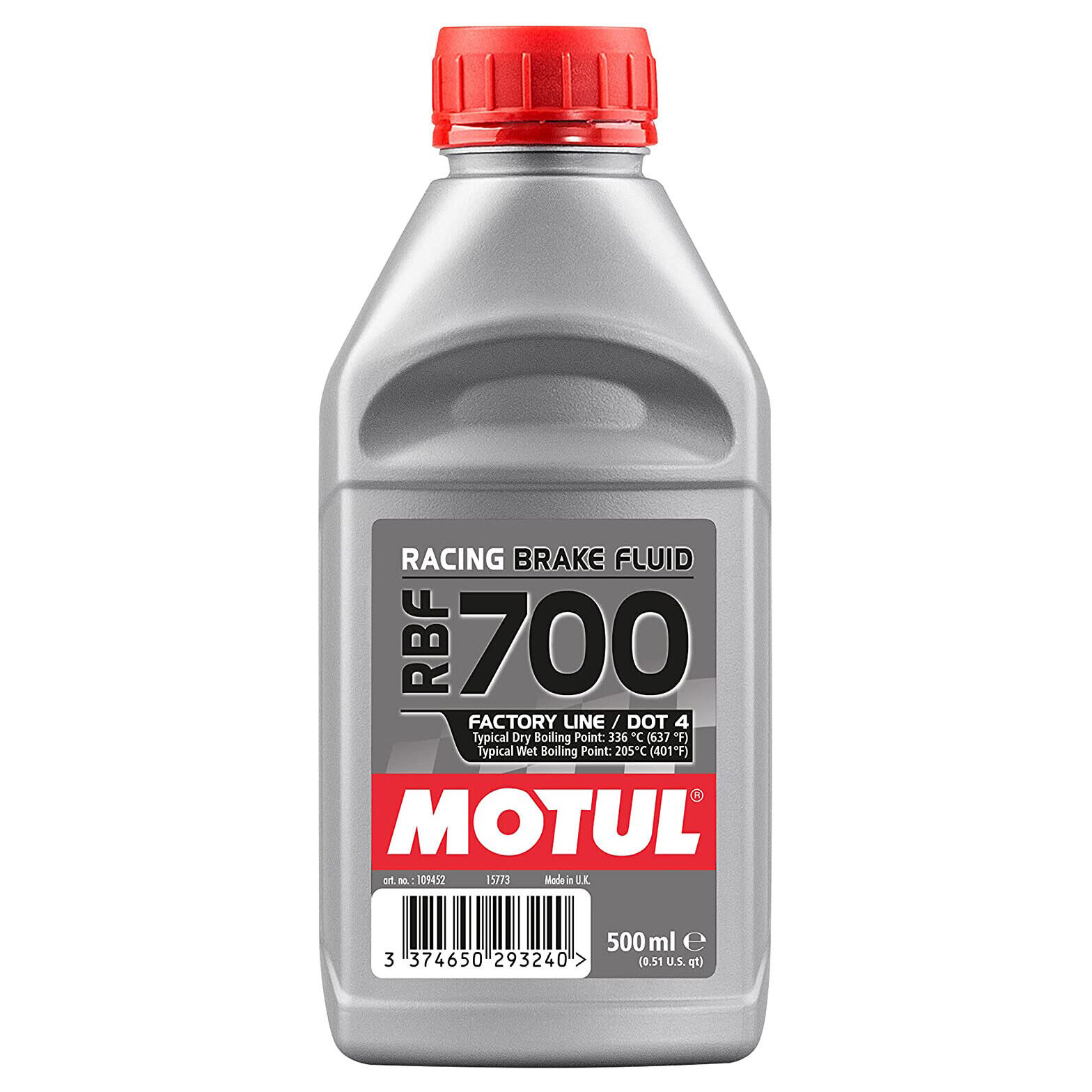 MOTUL RBF 700 OLIO FRENI DOT 4 100% SINTETICO RACING PER USO PISTA GARA