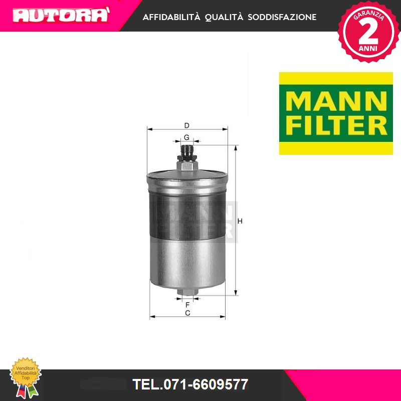 WK8303 Filtro carburante (MARCA MANN FILTER).