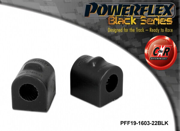 Powerflex Black Frarb A Telaio Spazzole 22mm Per V70 08-16 PFF19-1603-22BLK