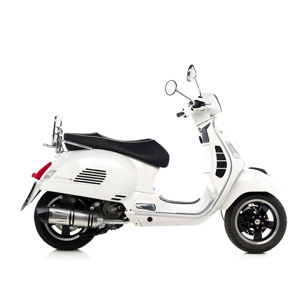 LEOVINCE SBK INOX LV ONE II SLIP ON EVO 2 PIAGGIO 250 FOR VESPA GTS  2006-2011