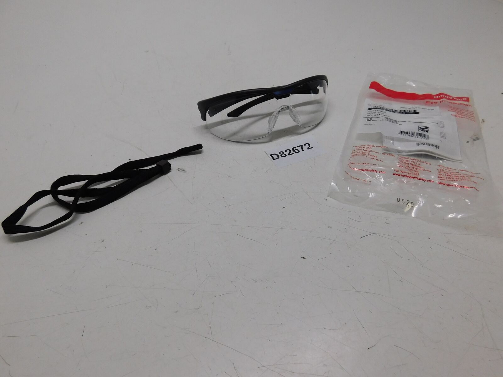 OCCHIALI PROTETTIVI ANTIGRAFFIO LAVORO SAFETY GLASSES HONEYWELL 1032175