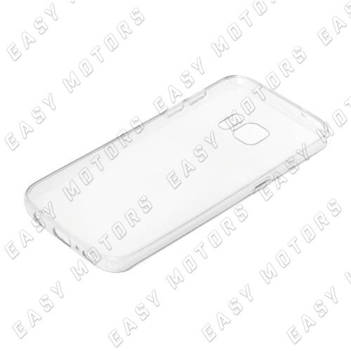 Clear Cover cover trasparente rigida con cornice in gomma Samsung Galaxy S7