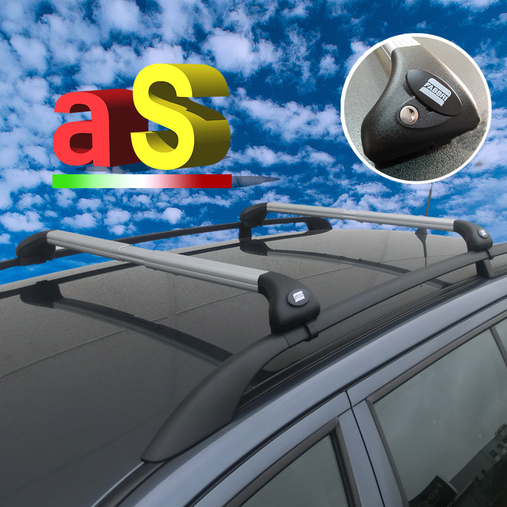 BARRE PORTATUTTO STANDARD VIVA2 PER FIAT PANDA CROSS 2018 ALLUMINIO