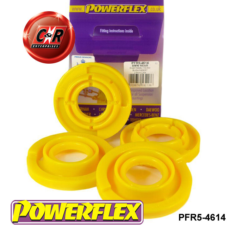 Powerflex RR Telaietto Ant. Boccola Protezioni Per BMW 3 Compatto Serie 99-06