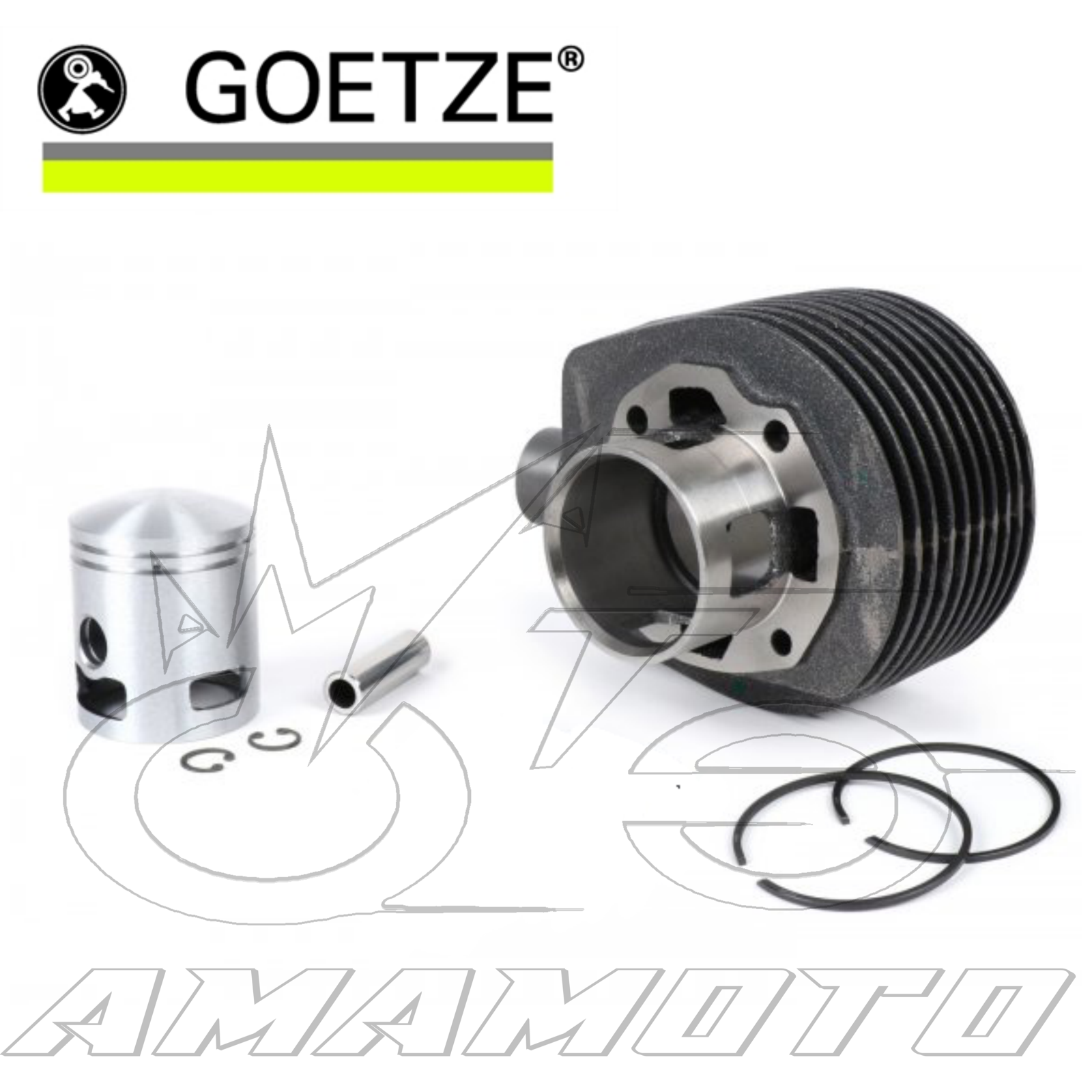 KIT GRUPPO TERMICO CILINDRO PISTONE PIAGGIO VESPA PX 150 E ELESTART 1984/1984