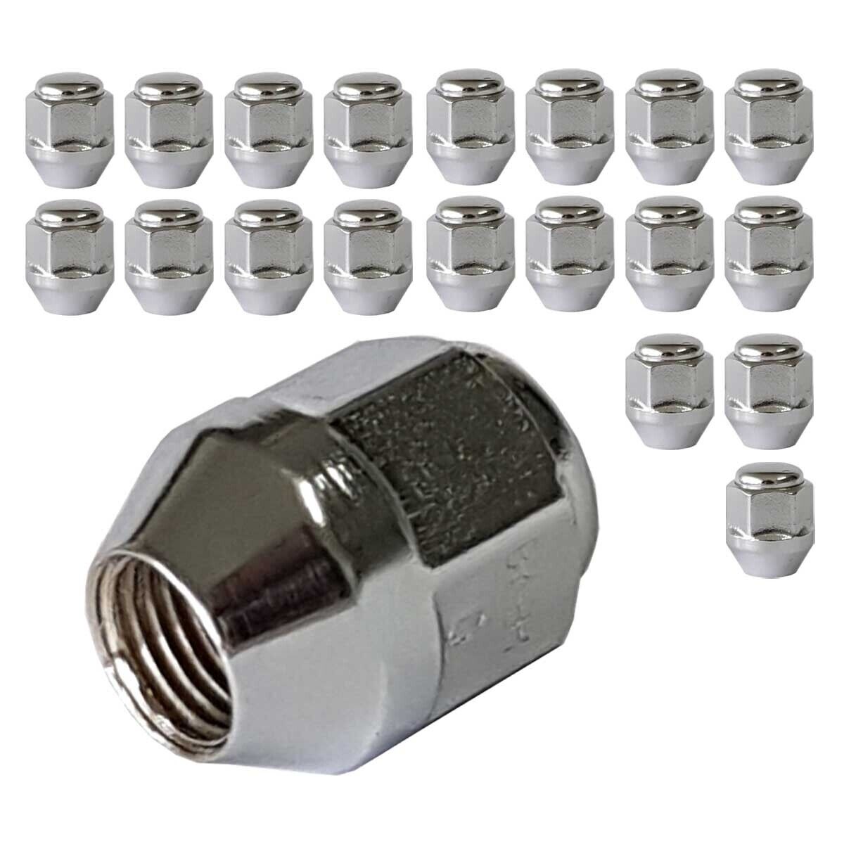 20 dadi per cerchi M12x1,25 conici per Subaru Forester Impreza Legacy Outback XV
