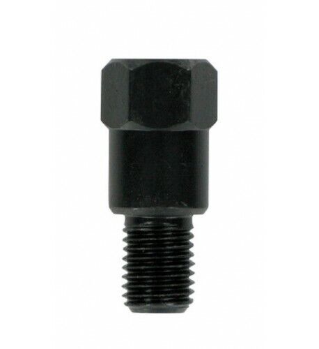 ADATTATORE SPECCHIETTI SPECCHI MOTO FILETTO MASCHIO Ø 10mm DX > Ø 10mm DX NERO