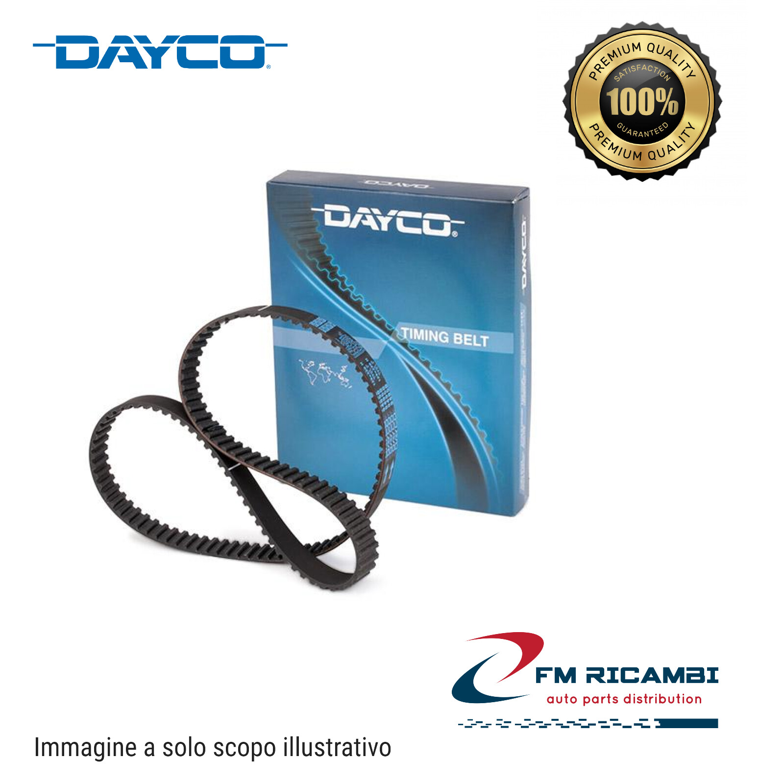 94252 DAYCO CINGHIA DISTRIBUZIONE PER ROVER LANDROVER 90-110/SANT.LANDROVER