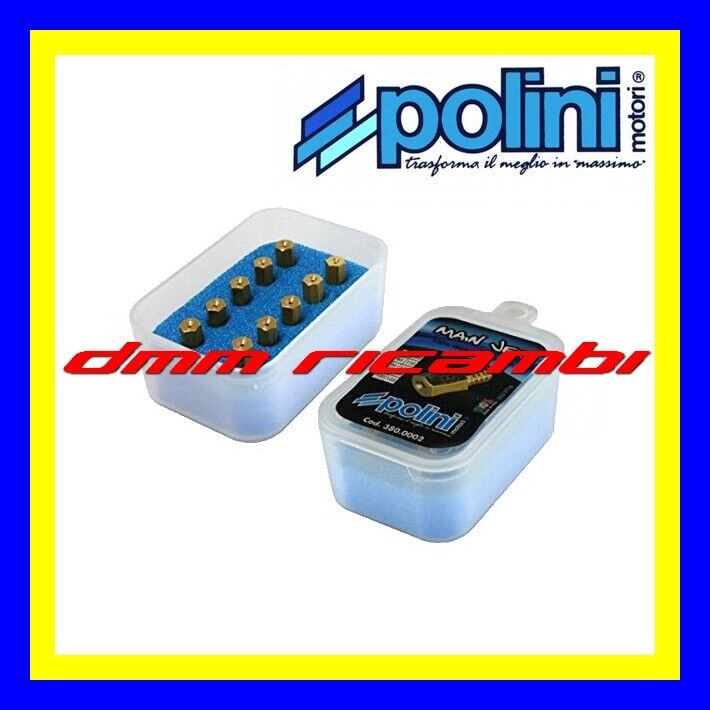 Kit 10 getti massimo carburatori MIKUNI VM TM (da 380 a 470 incrementi di 10*)