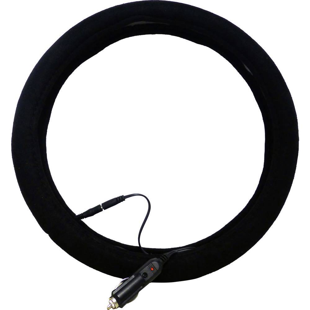 HP Autozubehör Lenkradbezug Heizbar 12V Coprivolante (Ø) 38 cm Nero