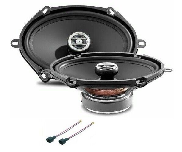 FOCAL RCX-570 CASSE PER SCANIA R420 2008 OVALI COASSIALI 5"x7" ANTERIORI CAMION