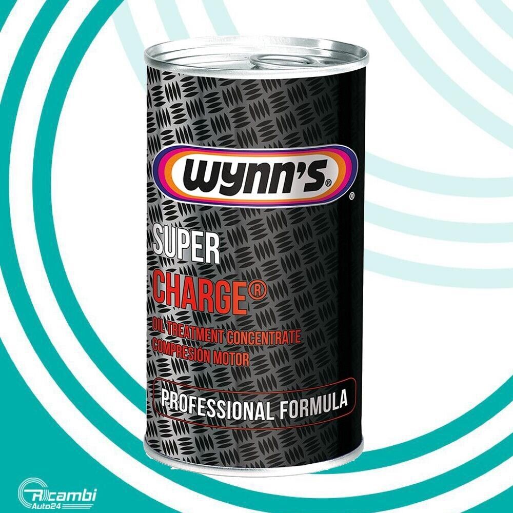 WYNN'S W74941 SUPER CHARGE ADDITIVO OLIO MOTORE PROF. TRATTAMENTO CONSUMO OLIO