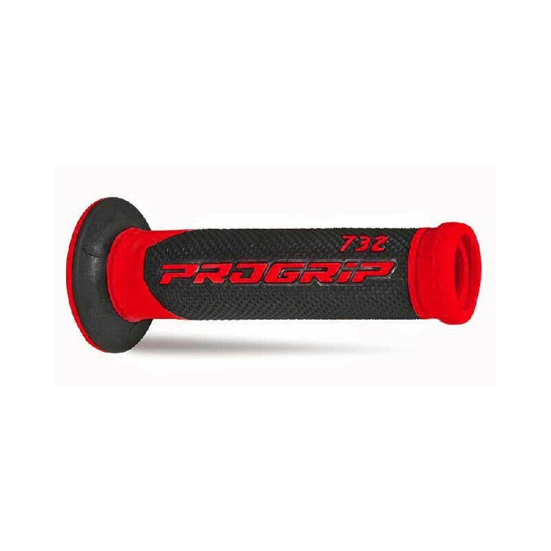 MANOPOLE SCOOTER PROGRIP 732 149 DOPPIA DENSITA' ROSSO NERO NO FORO