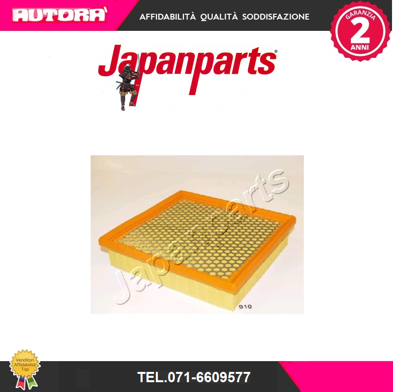 FA910S Filtro aria (MARCA-JAPANPARTS).