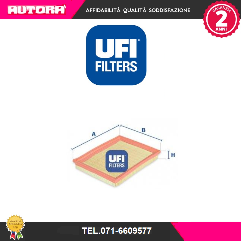3016800 Filtro aria (MARCA-UFI FILTER).