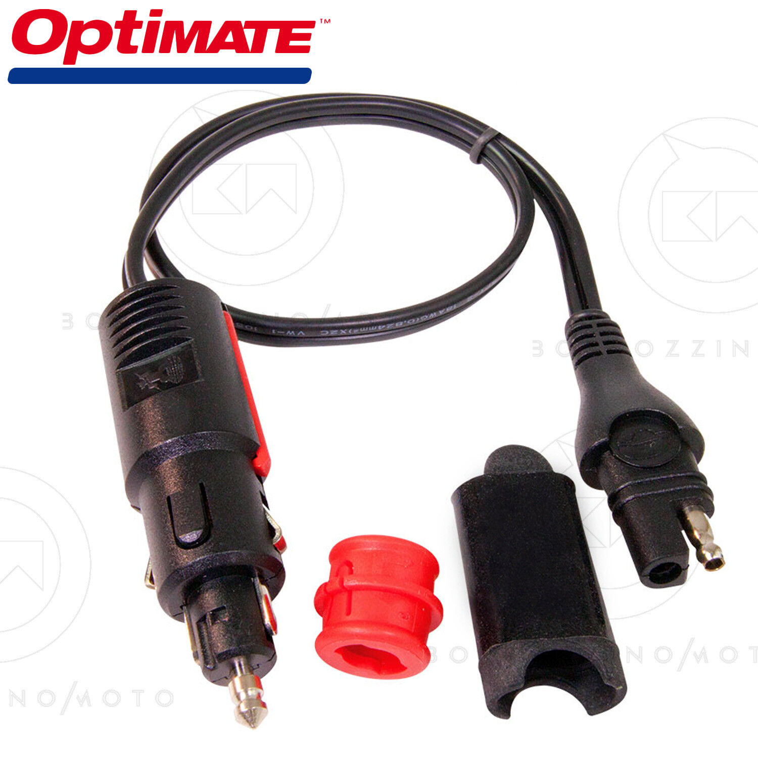 CONNETTORE PRESA 12V ACCENDISIGARI OPTIMATE 6 CARICABATTERIA TECMATE CABLE O-02
