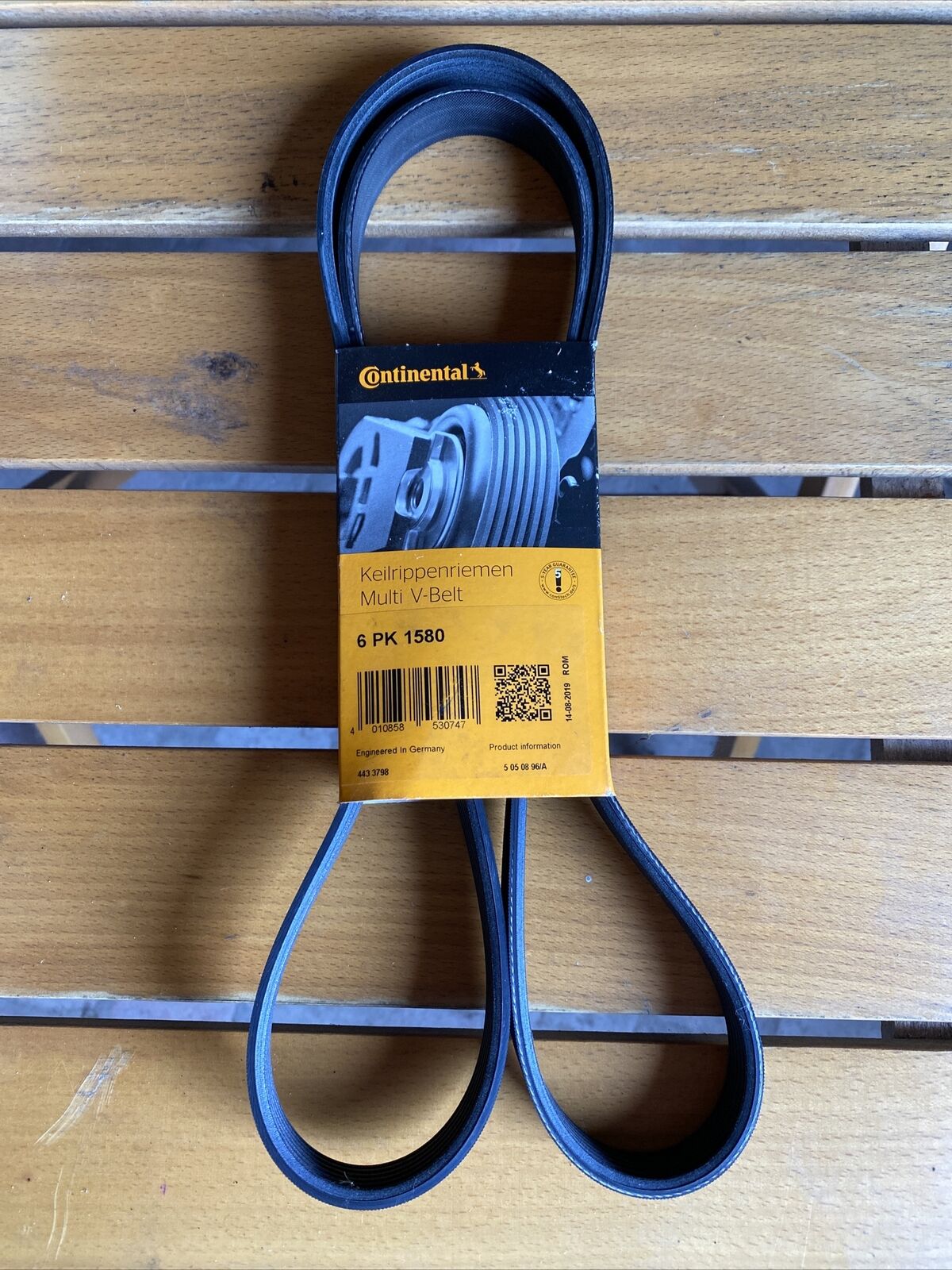 6PK1580 Cinghia servizi Continental
