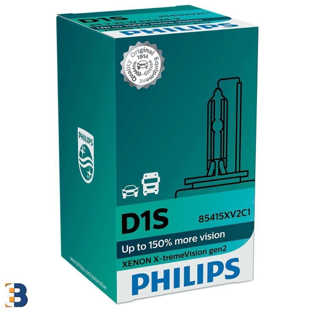 Philips D1S X-treme Vision fino al 150% in più View Xenon Bulb 85415XV2C1 Single