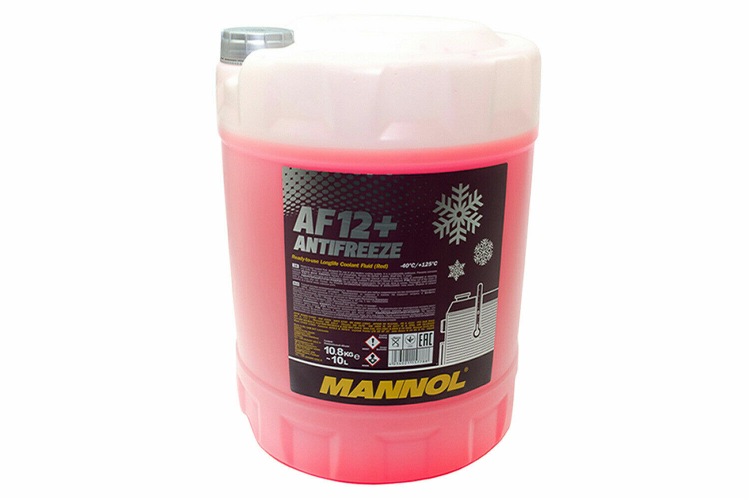 liquido radiatore  Mannol Longterm Antigelo 10 Litri -40 °C Rosso