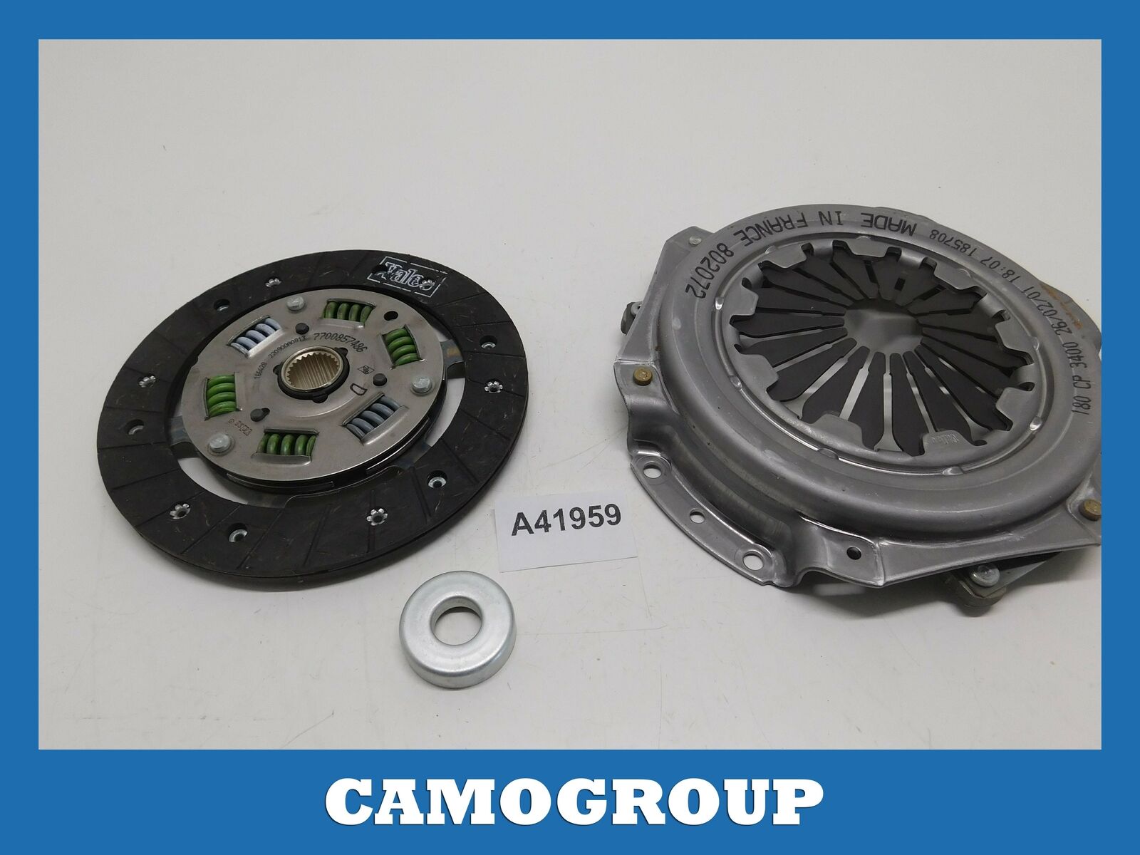 KIT FRIZIONE 2 PEZZI SET CLUTCH 2 PIECES VALEO PER RENAULT 9 SUPER 5 1.6 006741