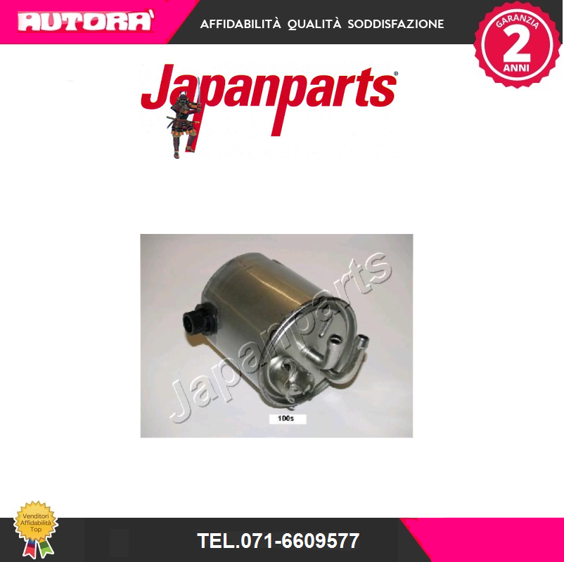 FC100S Filtro carburante (MARCA-JAPANPARTS).