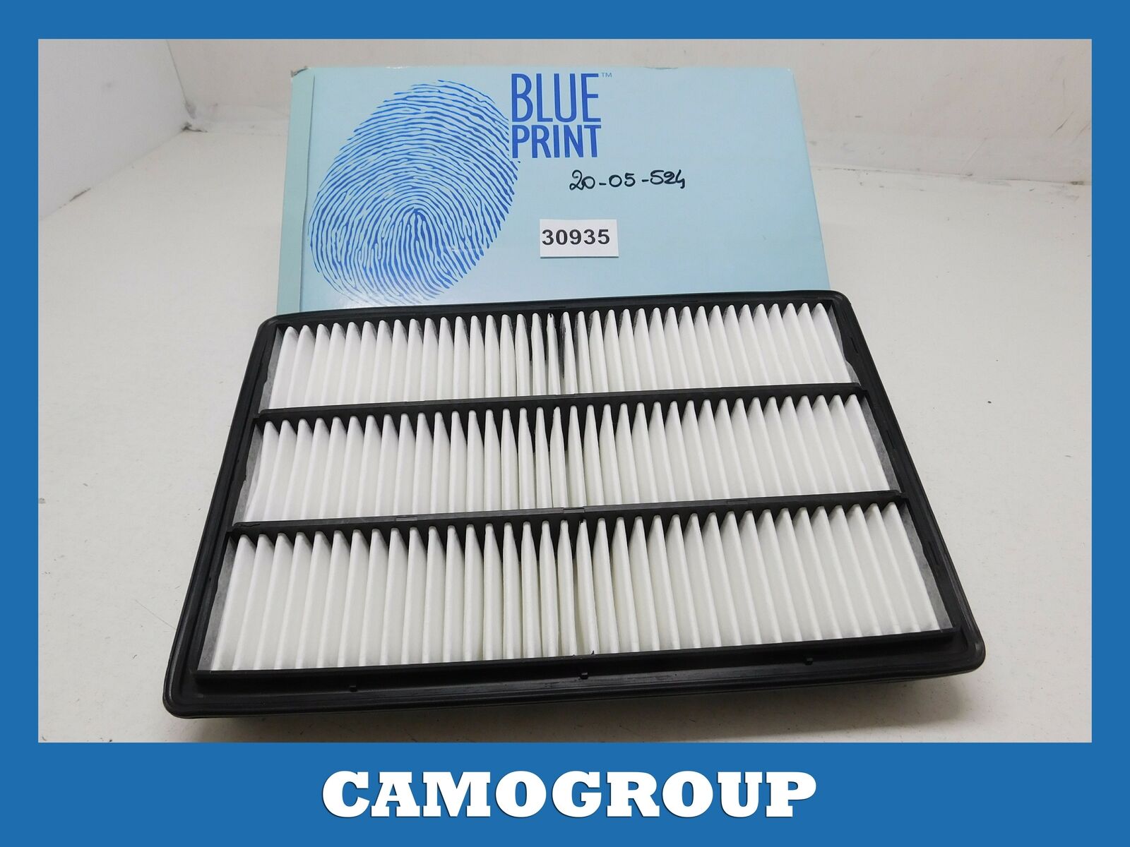 FILTRO ARIA AIR FILTER BLUE PRINT MITSUBISHI PAJERO ADC42238 MR404847 MR404849