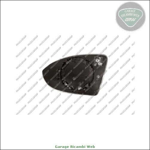 GRWVG4007503-PRS Vetro piastra specchio GRW Dx Destro per VW GOLF VII