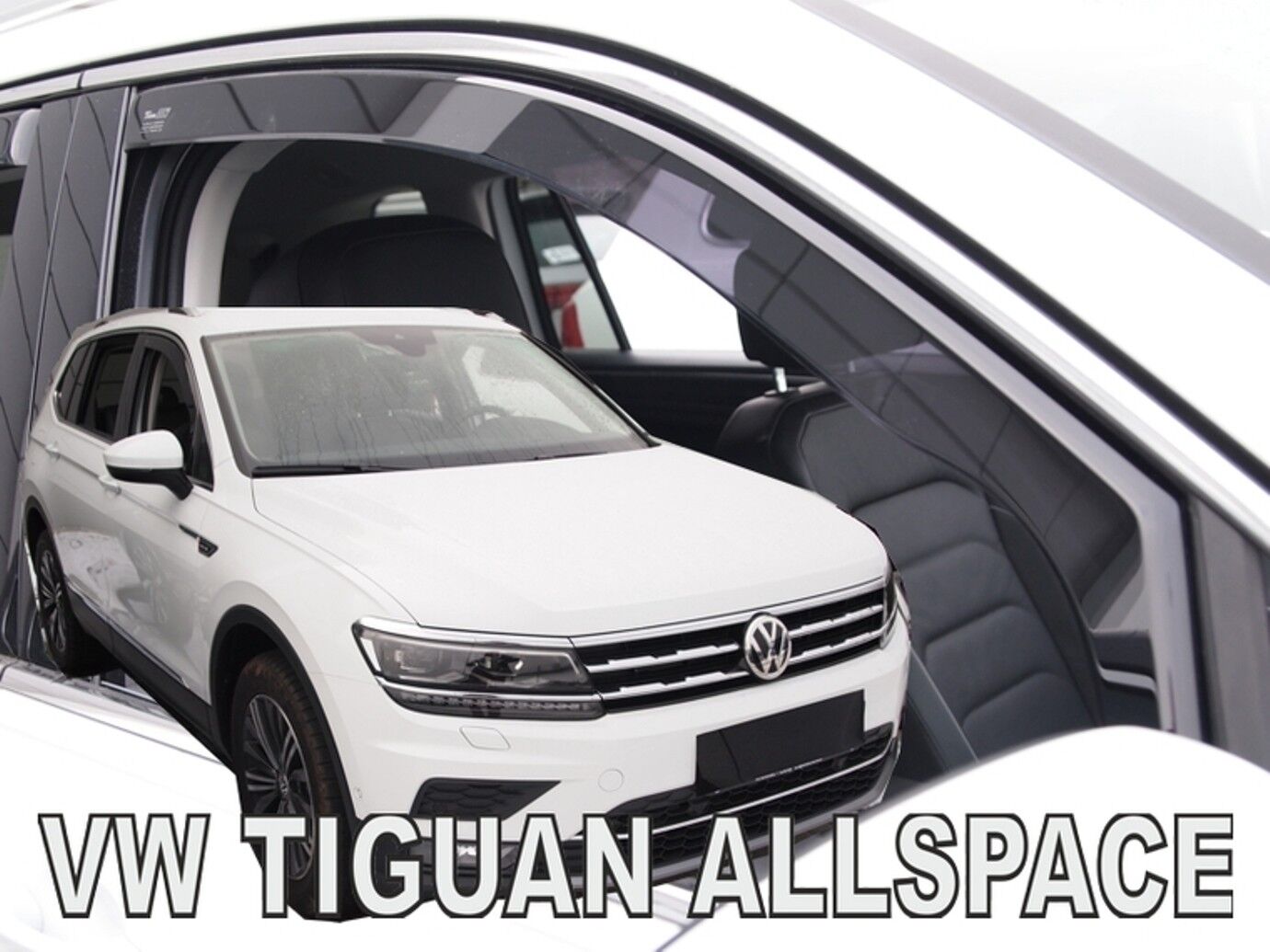 SET 2 DEFLETTORI ARIA  ANTITURBO per VW TIGUAN II 5 PORTE dal 2016