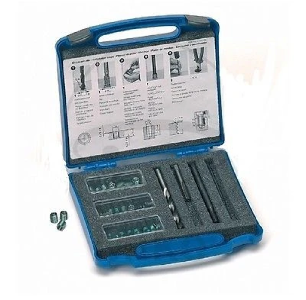 Kit Riparazione Filettatura Helicoil Plus M6 Thread Repair Kit