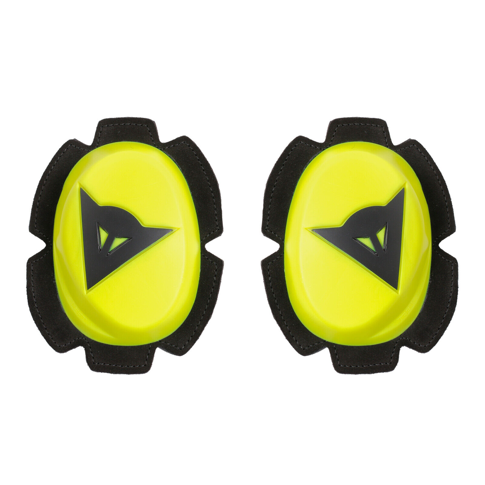 MF5009 Saponette Tuta Dainese Pista Knee Slider Giallo Fluo Moto Racing
