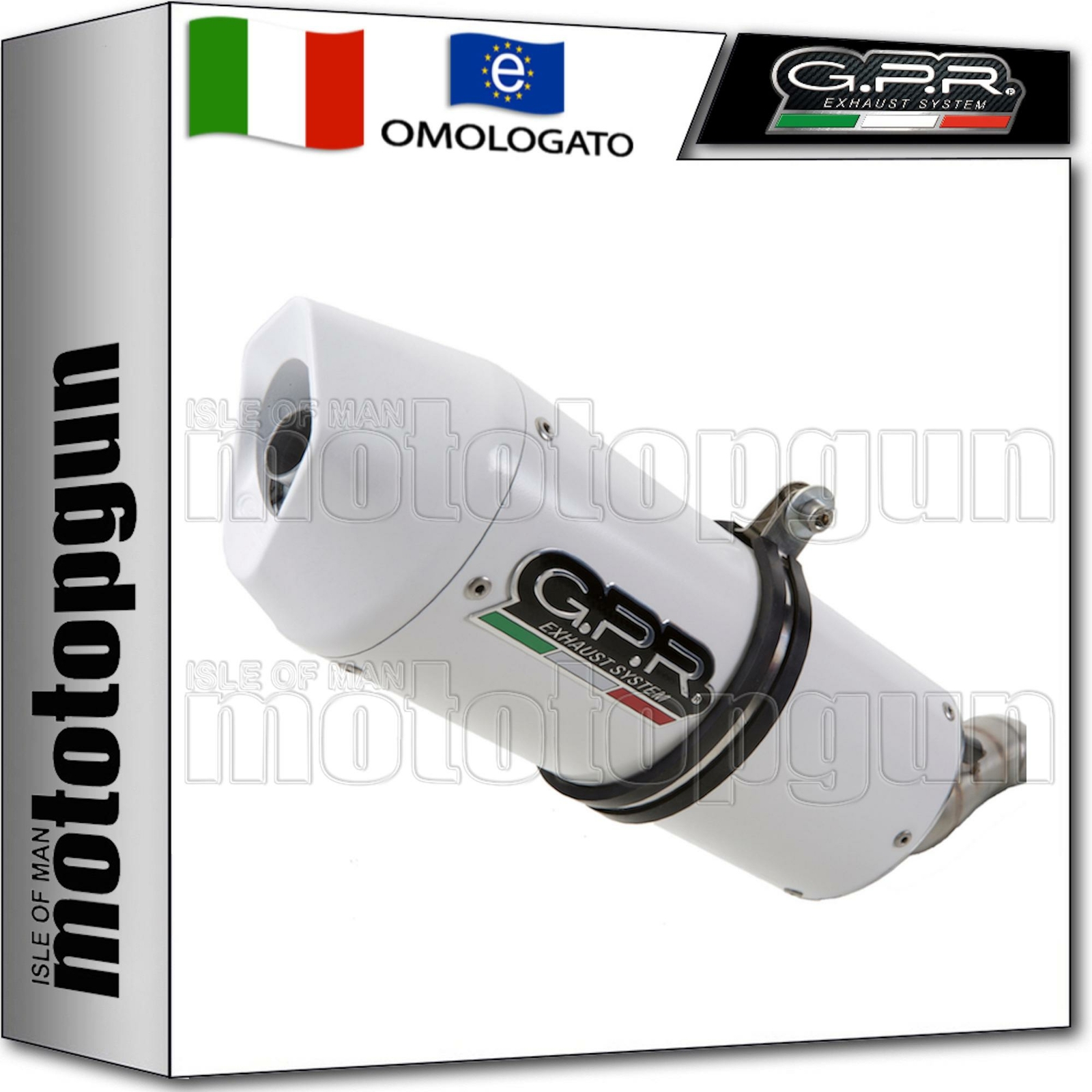 GPR SCARICO HOM ALBUS CERAMIC TRIUMPH TIGER 1200 EXPLORER XCA 2011 11 2012 12