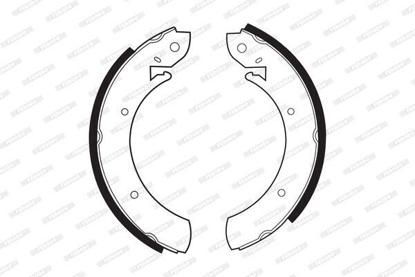 Kit Ganasce Freno Auto Ferodo per Renault Trafic - FSB361