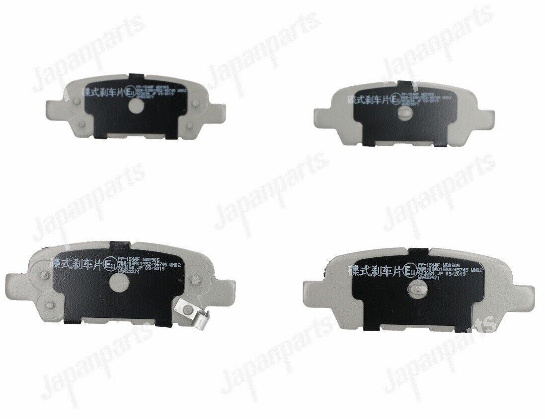 Kit pastiglie freno posteriori JAPANPARTS PP-154AF