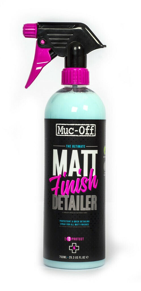 SPRAY RIFINITORE PER SUPERFICI OPACHE MATT FINISH DETAILER 250ml MUC-OFF