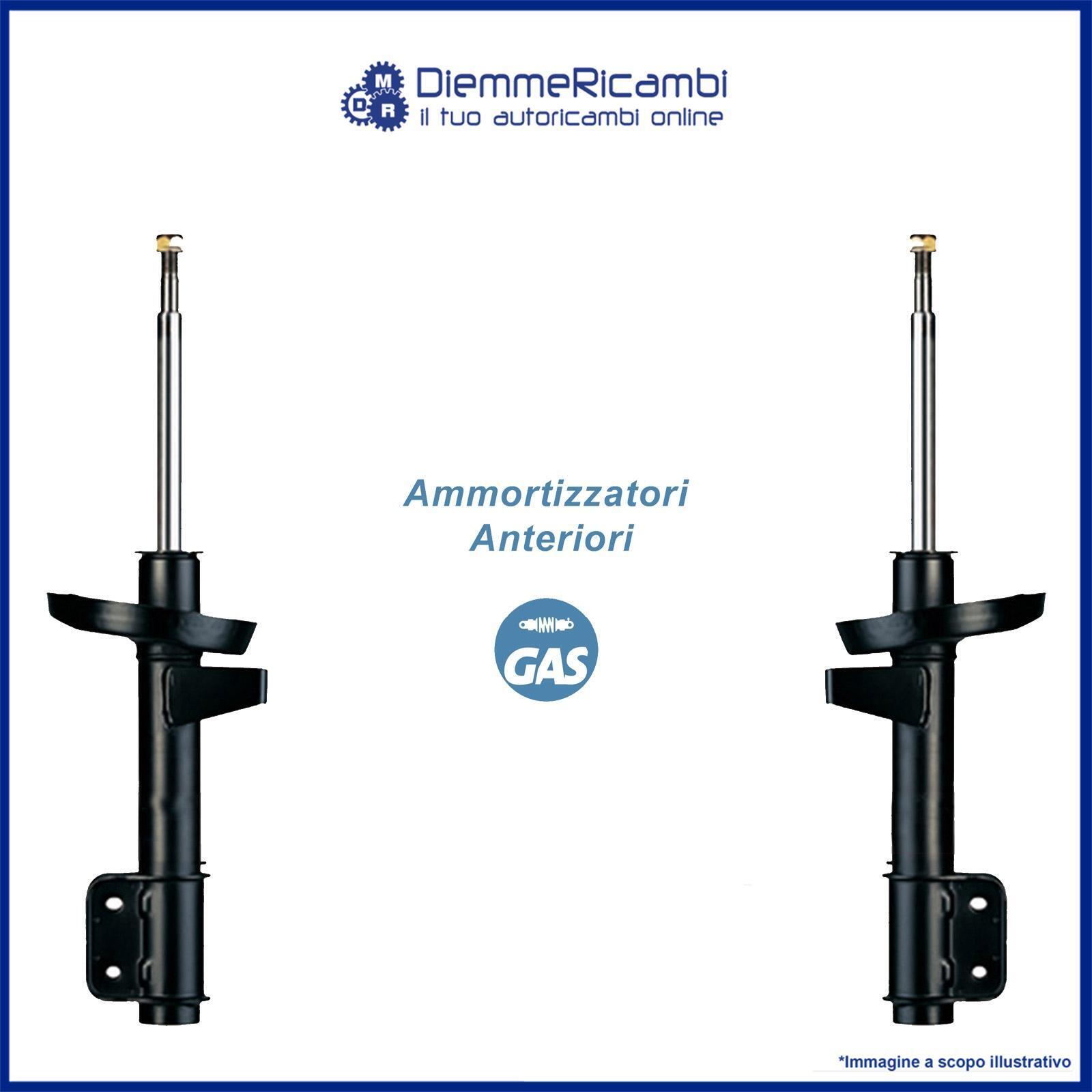 KIT 2 AMMORTIZZATORI ANTERIORI PER FORD FIESTA V - 2001-> 2008