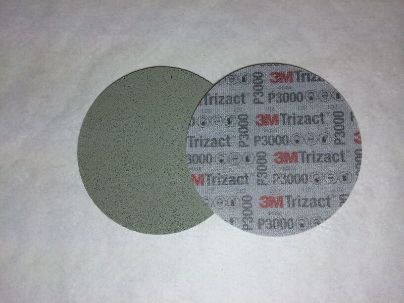 1 X Disco Hookit Autoadesivo 3M Trizact Diam 150 P3000 - 50414