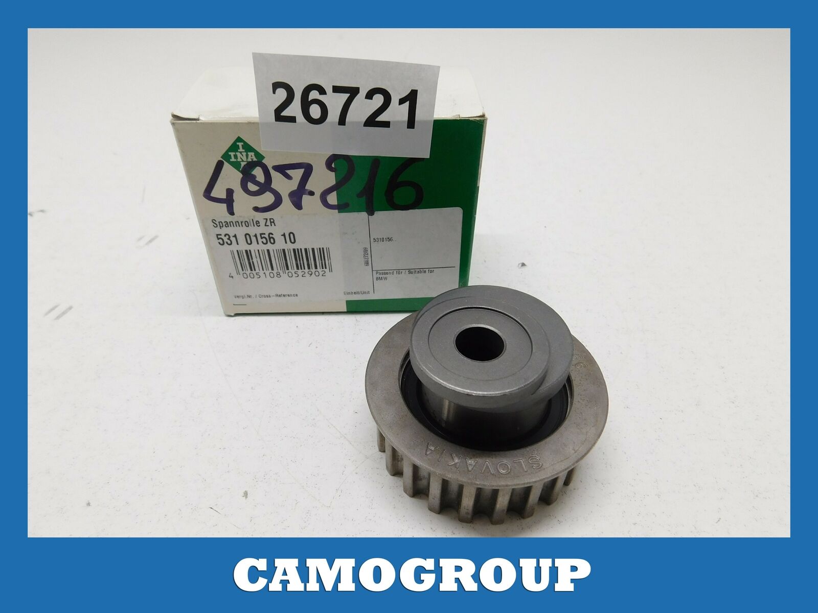 TENDITORE CINGHIA DENTATA TIMING BELT TENSIONER PULLEY BMW SERIE 3 E36 SERIE 5