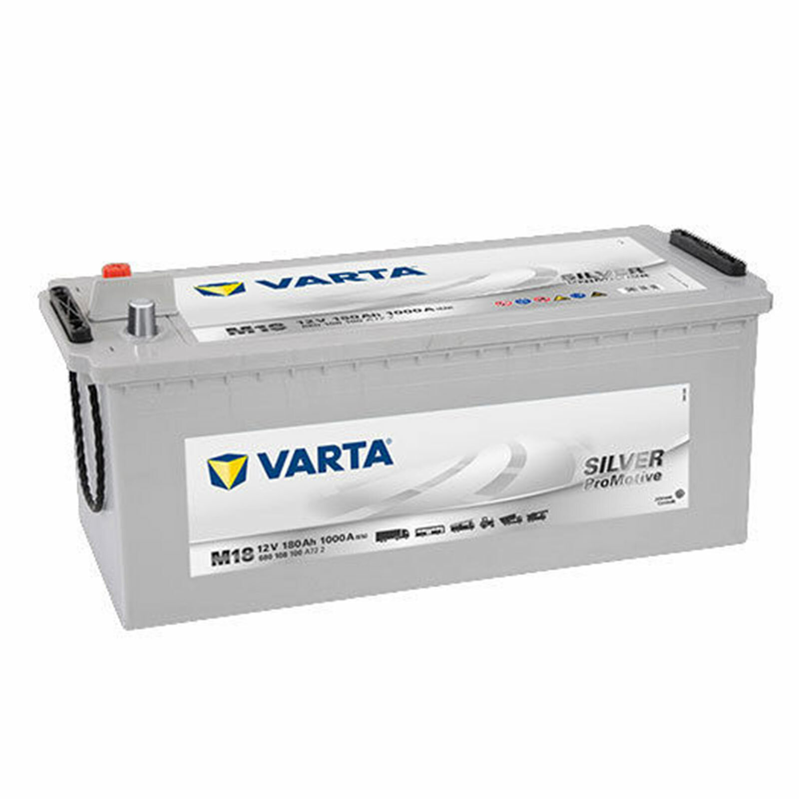 BATTERIA VARTA 180Ah TRUCK 1000A SILVER PROMOTIVE +SX M18 513x223x223
