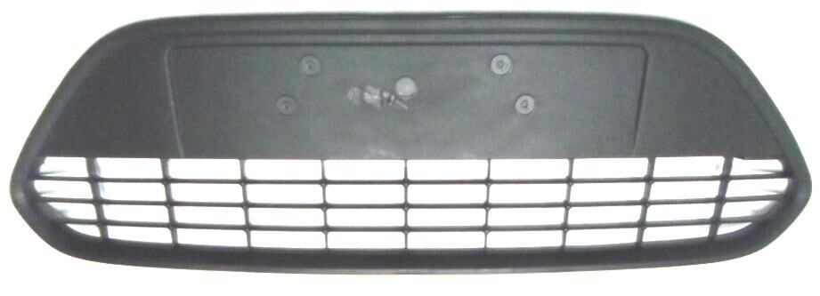 Griglia centrale paraurti anteriore per ford focus 2007 al 2010 nera