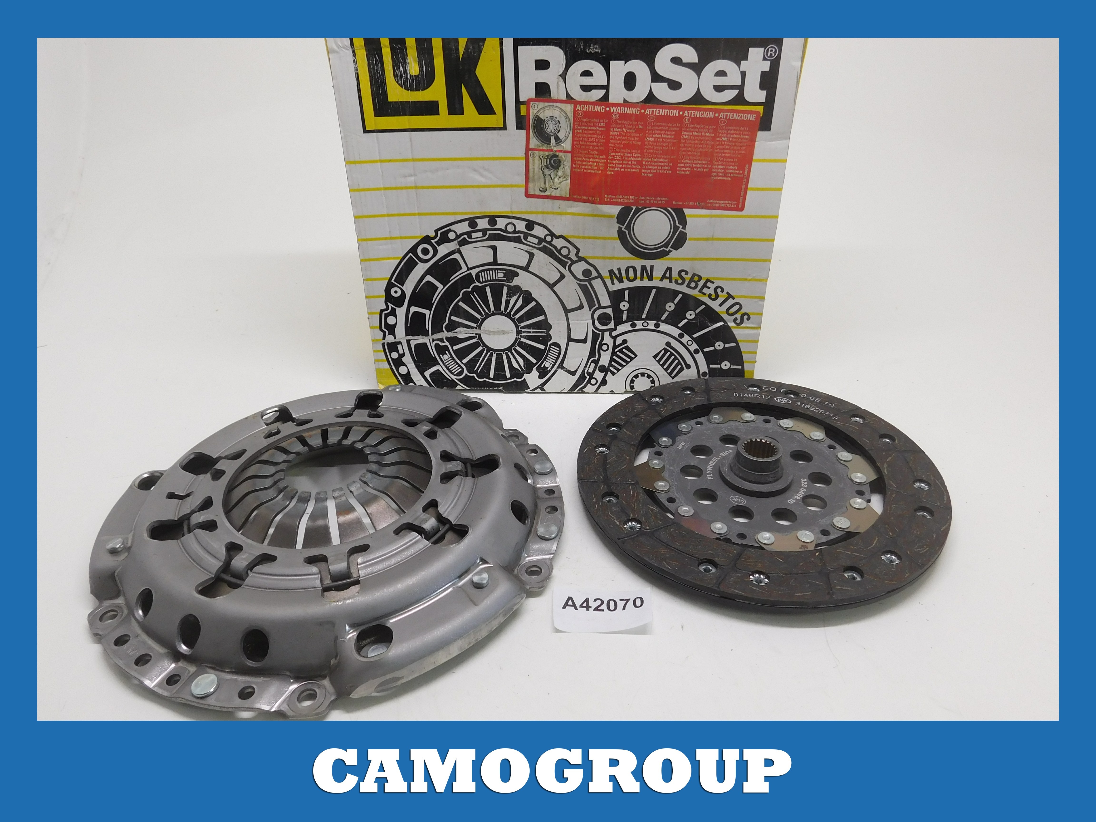 KIT FRIZIONE 3 PEZZI CLUTCH SET 3 PIECES LUK PER VOLVO C70 S40 S60 S70 S80 V40