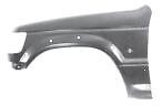 Parafango anteriore sinistro per mitsubishi pajero 1990-1996 con fori modanatura