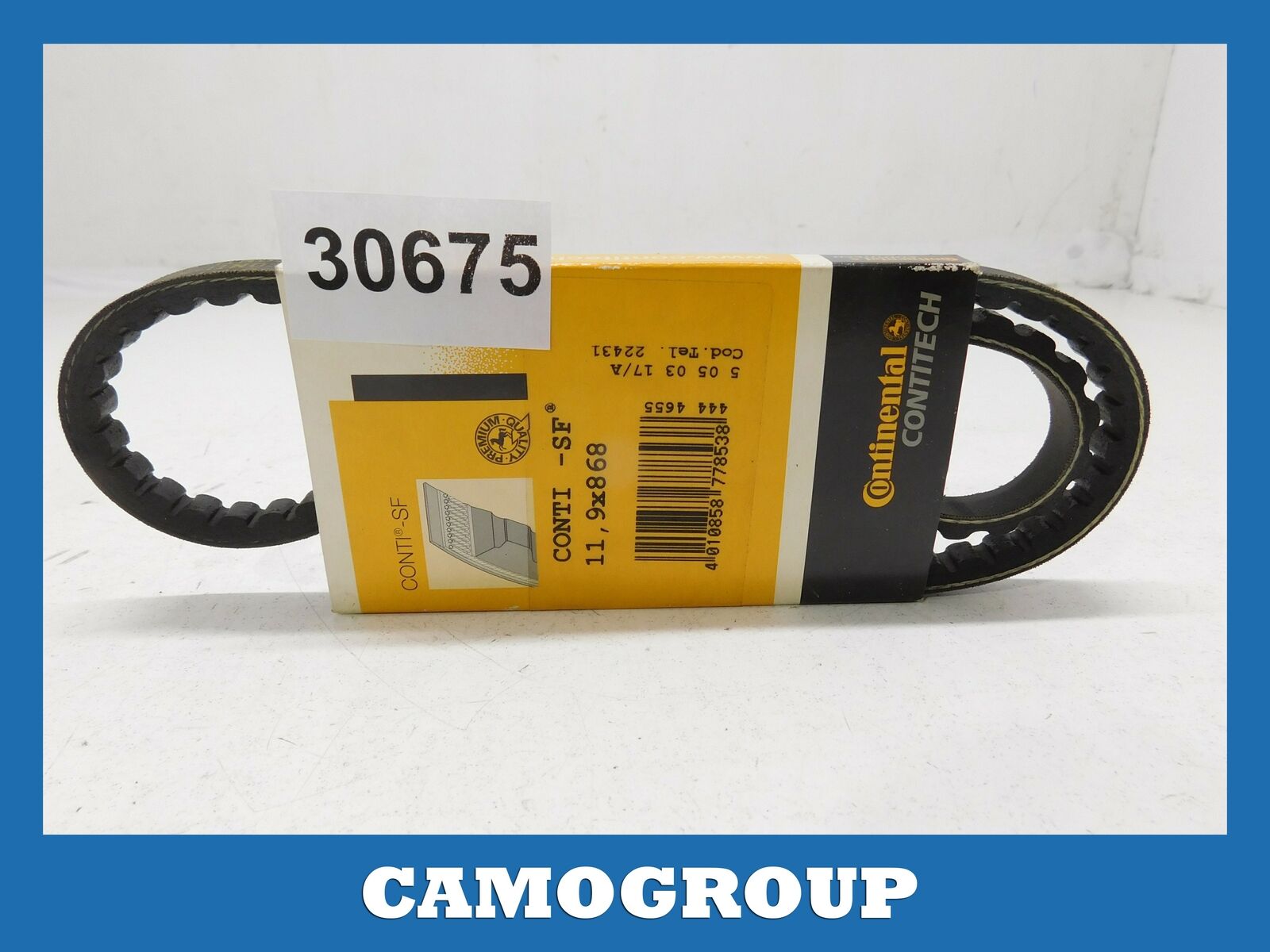 CINGHIA TRASMISSIONE TRAPEZOIDALE V-BELT FORD GRANADA TRANSIT 11,9X868 6044992