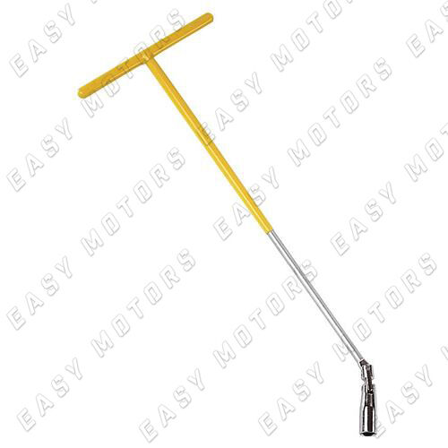 Chiave svitacandele snodabile manico lungo 16 mm
