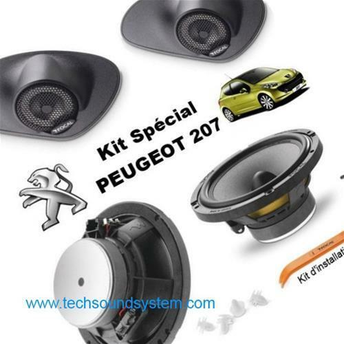 Focal IFP 207 Kit Altoparlanti a 2 vie separate da 165 mm (6,5'') 140W per Peuge