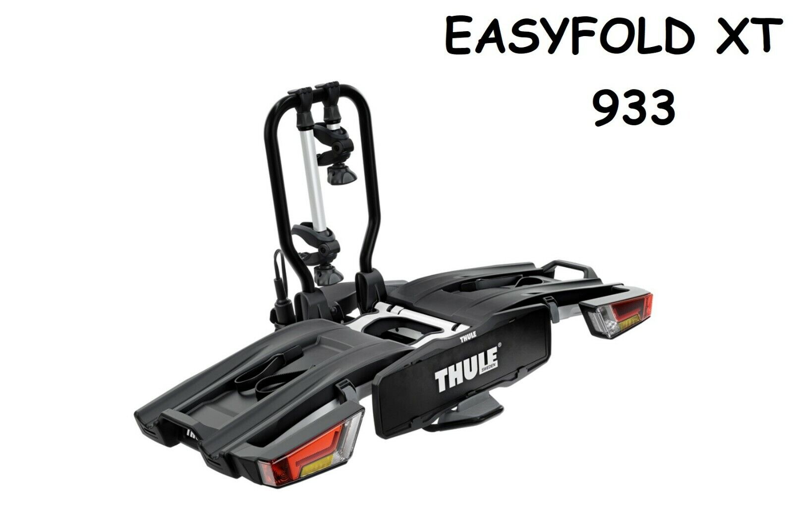 Portabici Porta Bici da gancio traino THULE EASYFOLD XT 933 2 bici 13 pin poli
