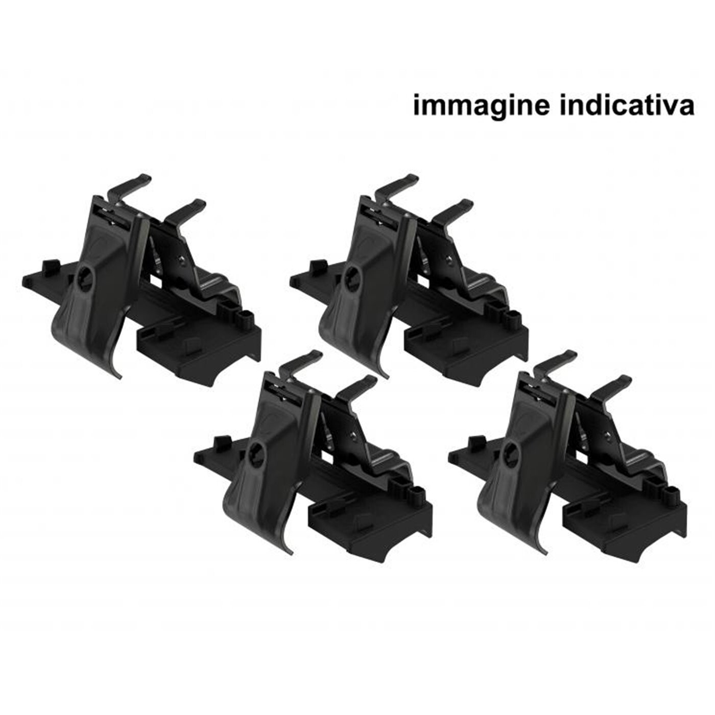 THULE 600005111 - KIT THULE EVO CLAMP VOLKSWAGEN T-ROC 5P 18-