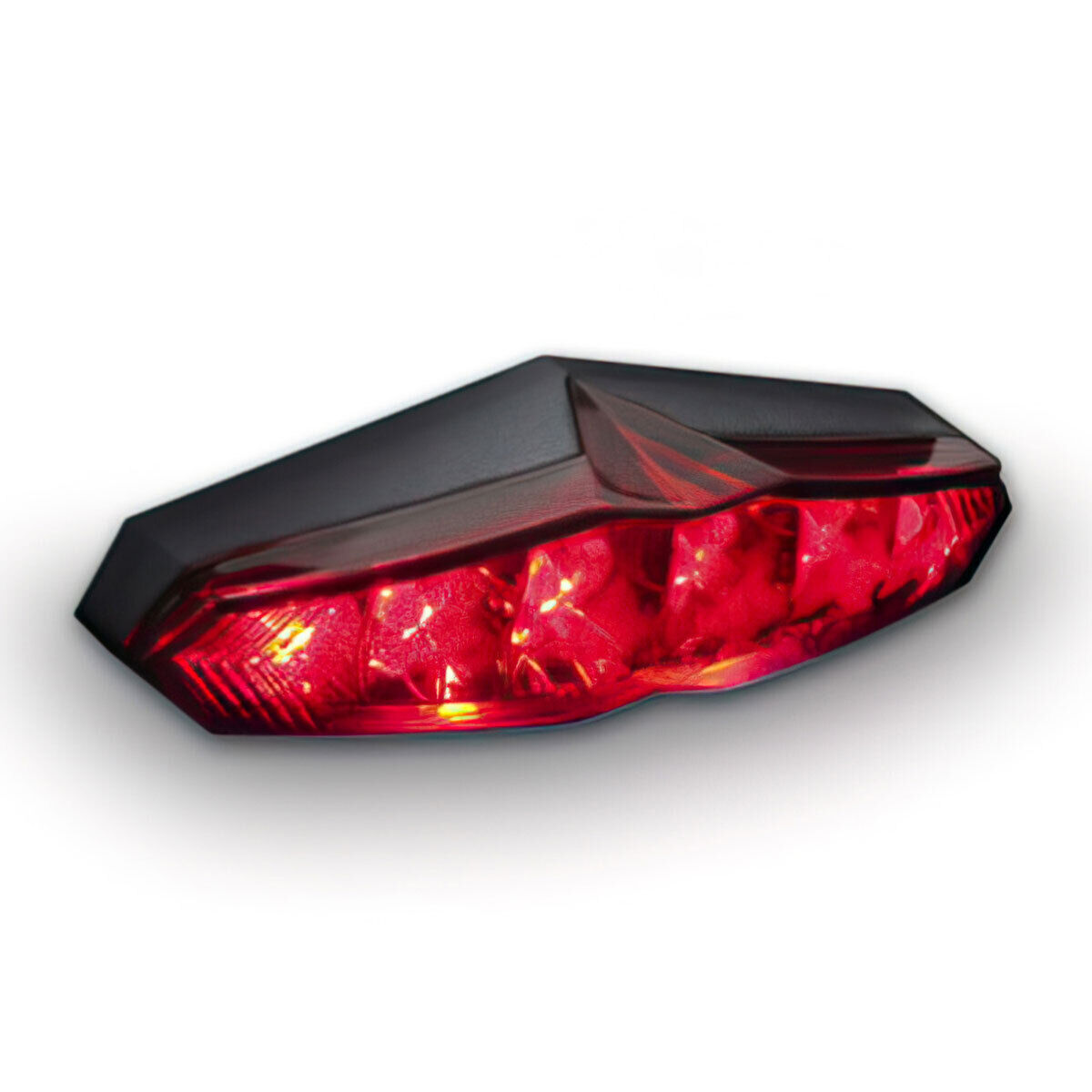 FANALINO STOP POSTERIORE LED KOSO INFINITY ROSSO CON LUCE TARGA OMOLOGATO