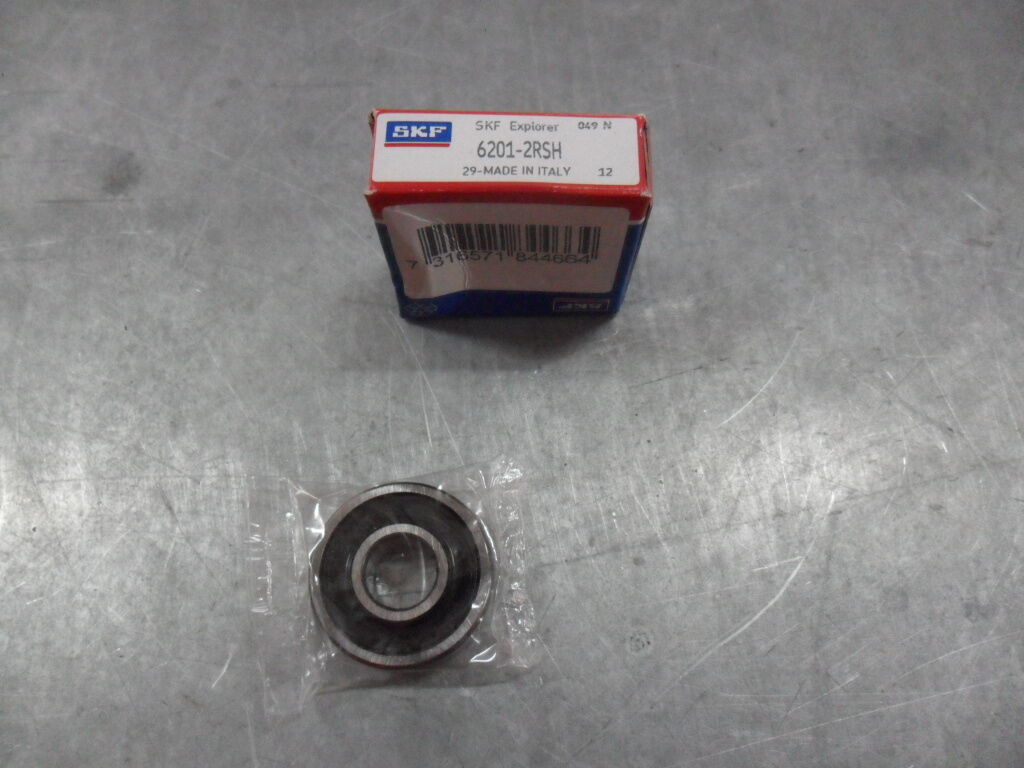 CUSCINETTO A UNA CORONA DI SFERE d.12X32X10 SKF 6201-2RSH FAG 6201-2RS