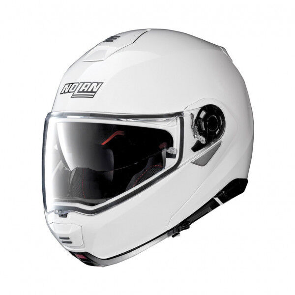 CASCO HELMET MODULARE N100-5 CLASSIC N-COM BIANCO NOLAN SIZE M