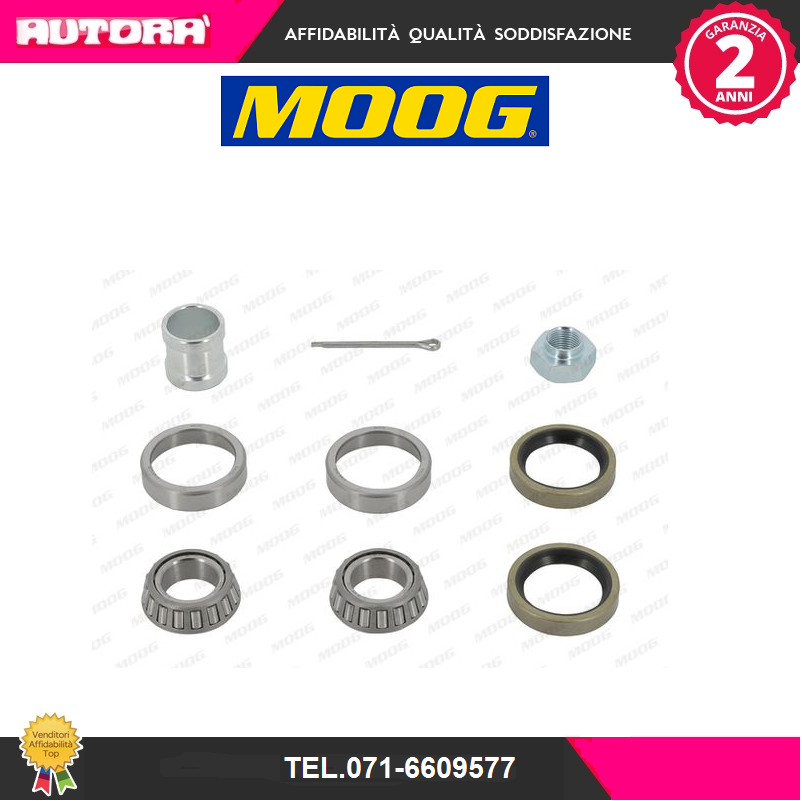FIWB11590 Kit cuscinetto ruota posteriore Fiat 500-126 (MARCA-MOOG)..
